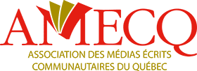 Logo Association des médias écrits communautaires du Québec