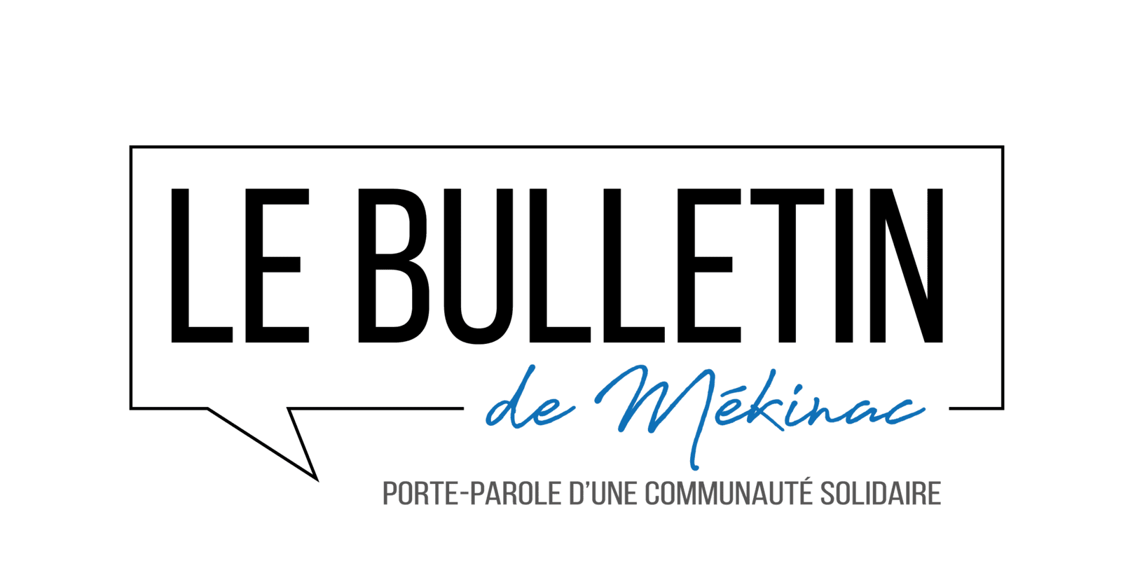 Logo journal Le Bulletin de Mékinac